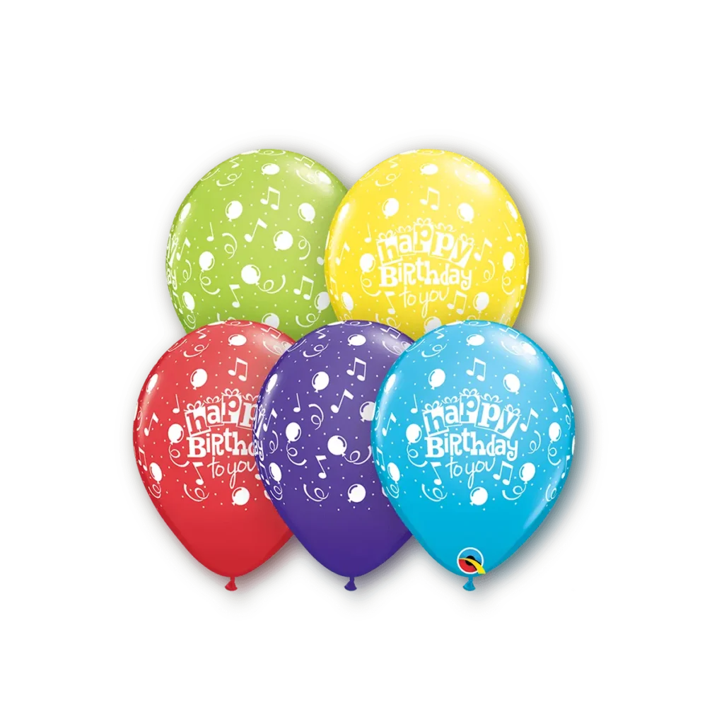 Birthday Balloons Printing