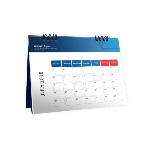 Customized Desk Calendars Printing