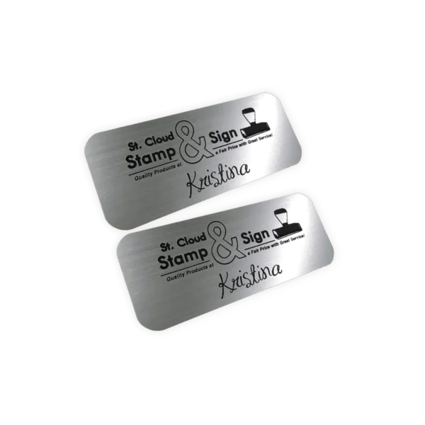 Engraved Badges Printing