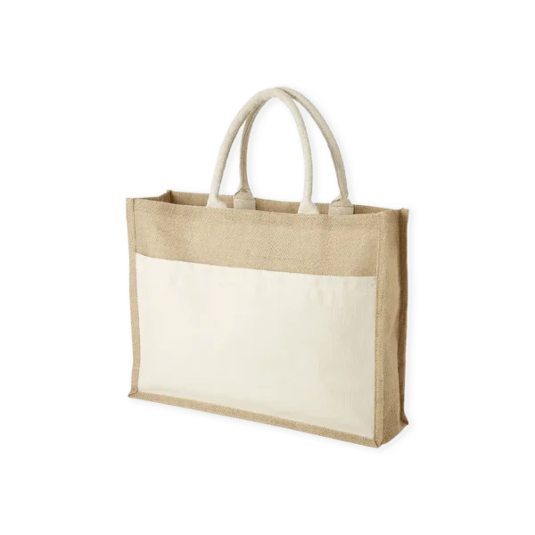 Jute and Cotton Bags Two Side Printing