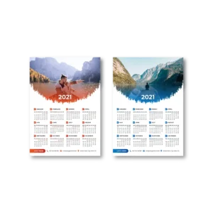 Single Page Calendars PRinting