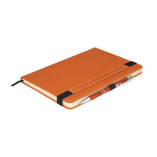 Custom Orange Notebook