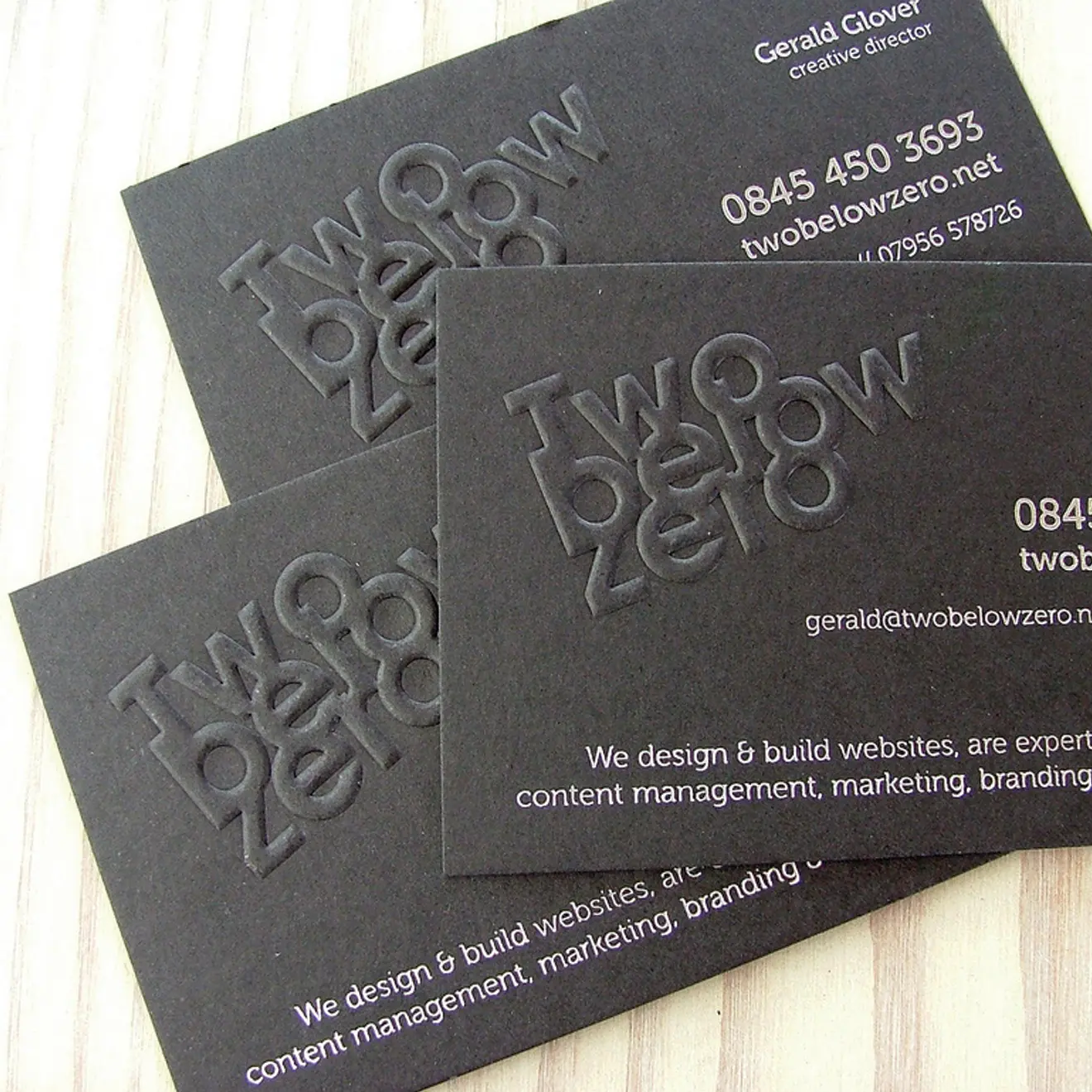 Embossed Business Cards PRinting