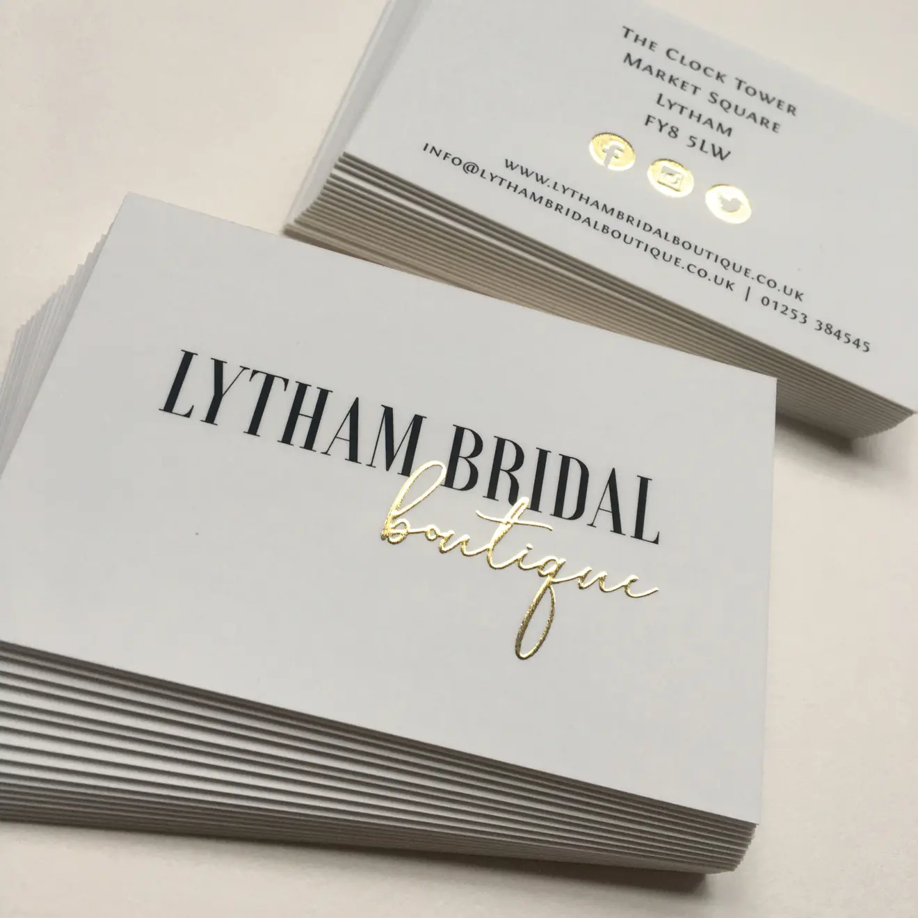 Foil Printing Business Cards Printing