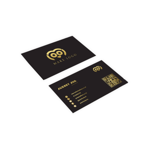 Gold Foil Business cards PRinting