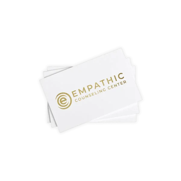 Gold Foil Business cards PRinting