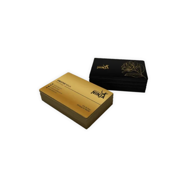 Gold Foil Business cards PRinting