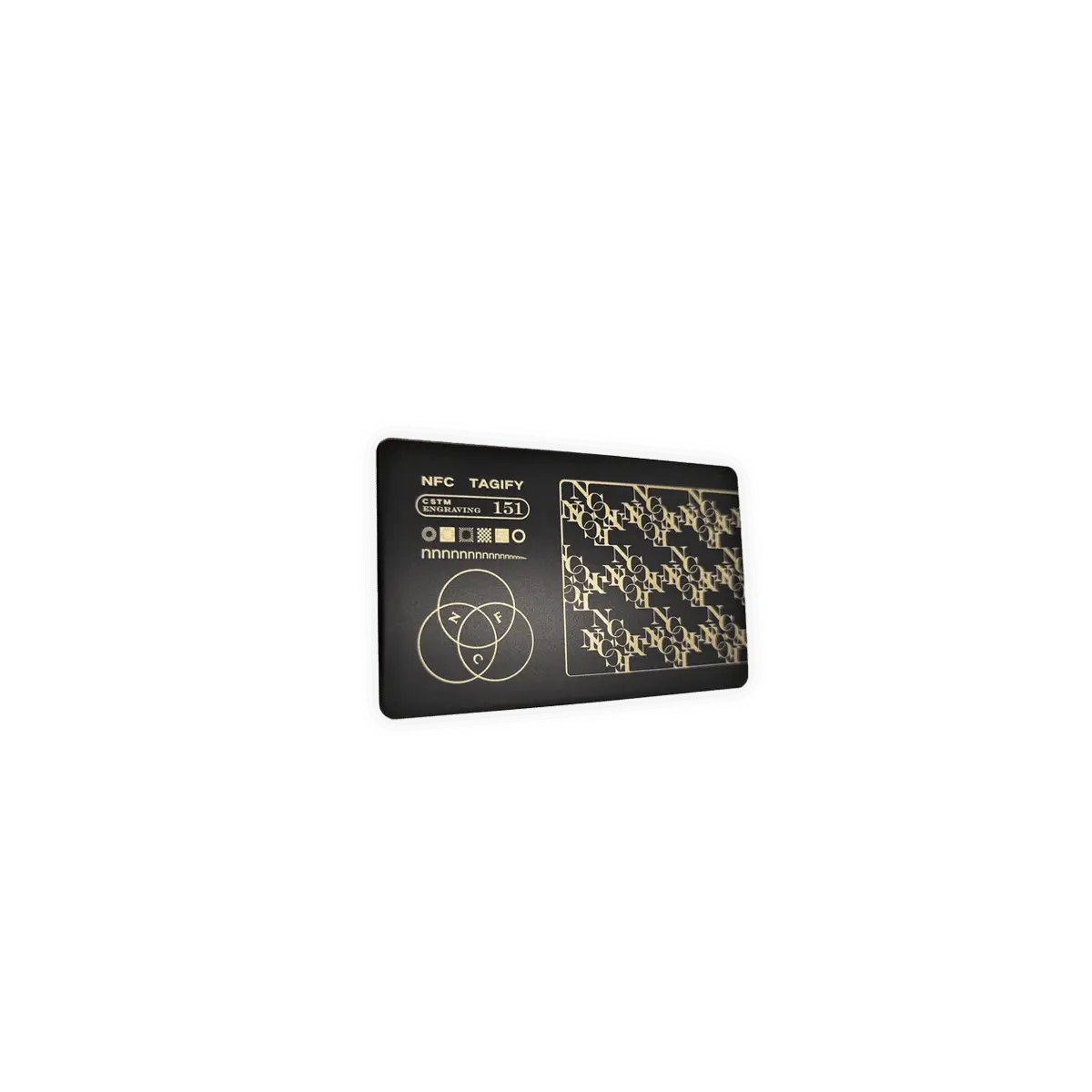 Hybrid Metal NFC Cards Printing