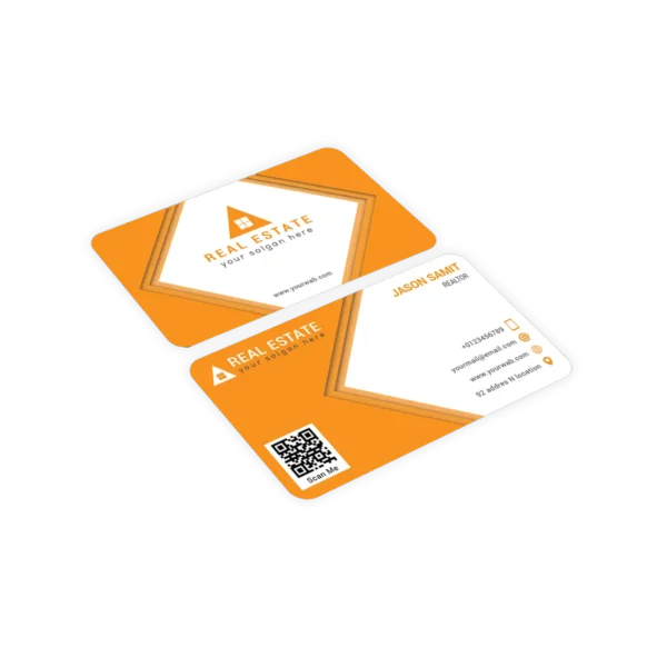 Orange Business Card