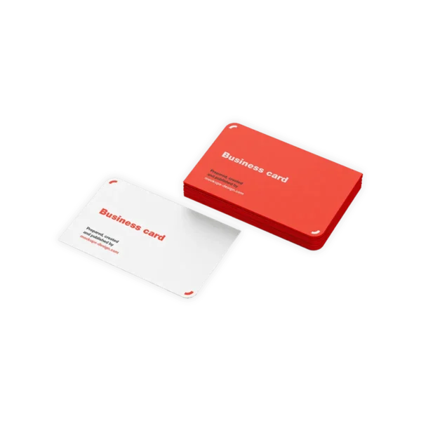 Rounded Corner Business Cards Printing