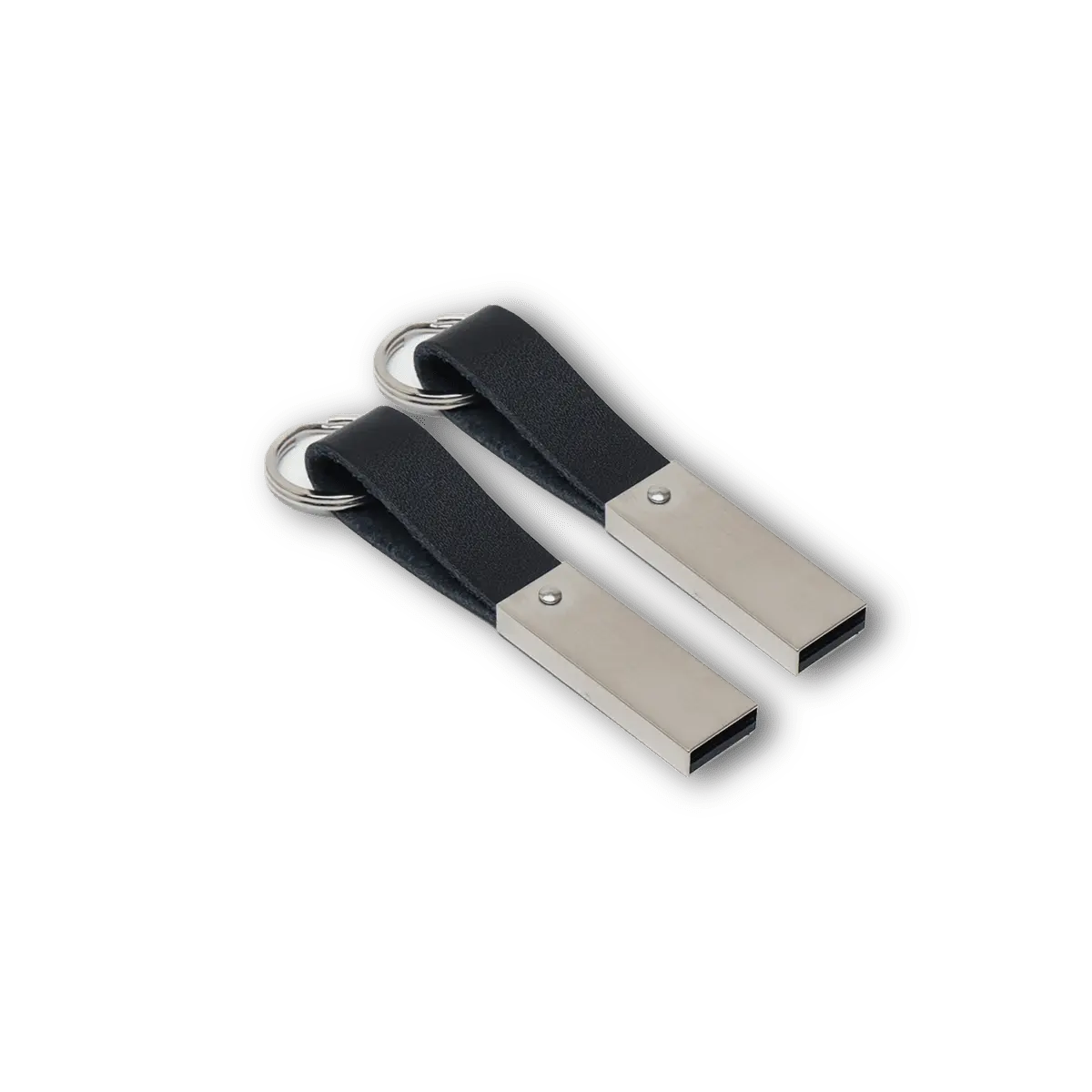 USB with Leather Strap Printing