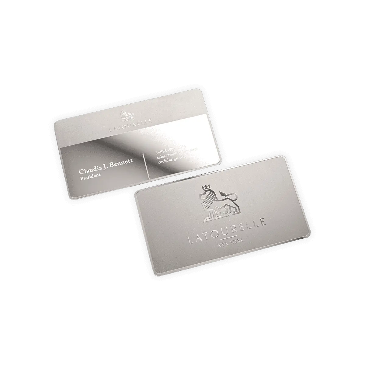 UV Printed Metal Business Cards Printing