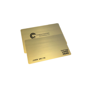 Gold Metal Business Card Printing