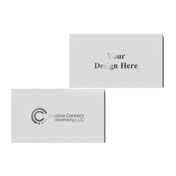 Silver Foil Business Cards Printing