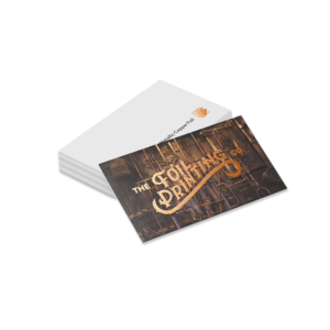 Coper foil business cards printing