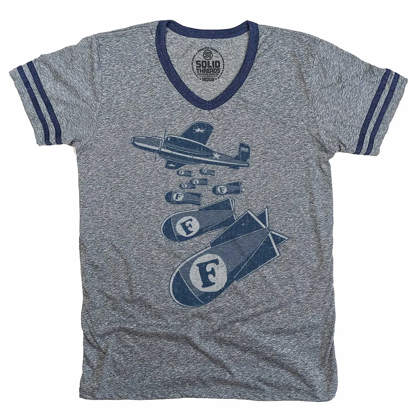 V-neck T-Shirts Printing