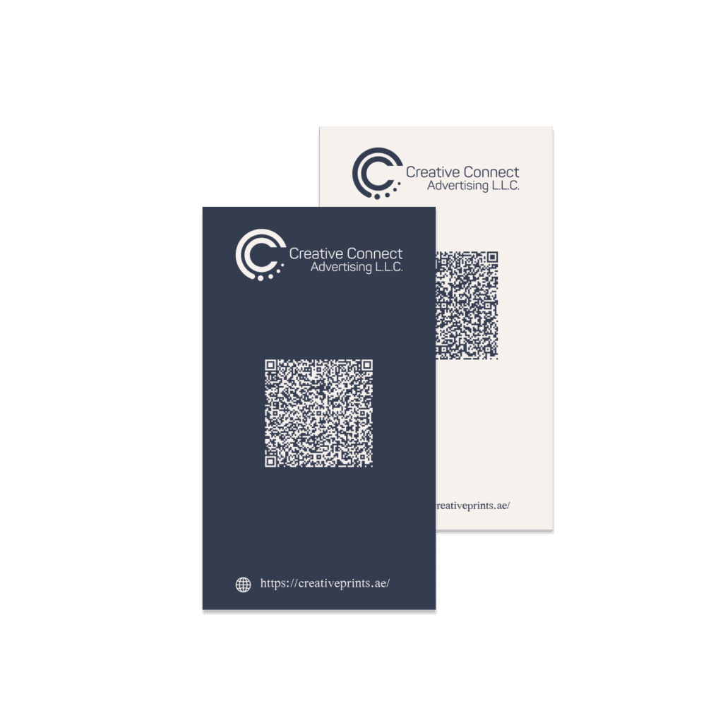 qr code business cards Printing