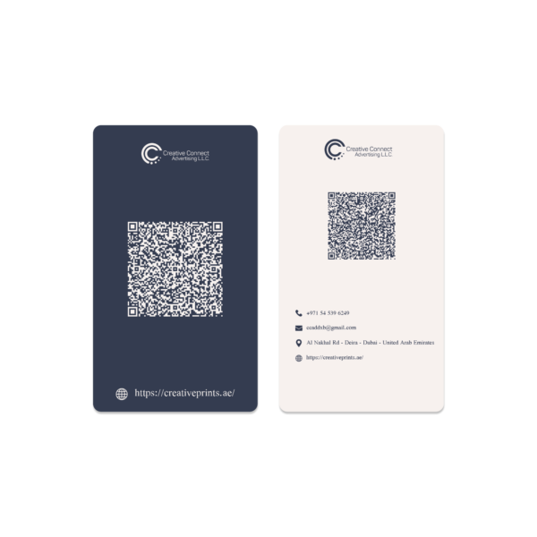 qr code business cards Printing